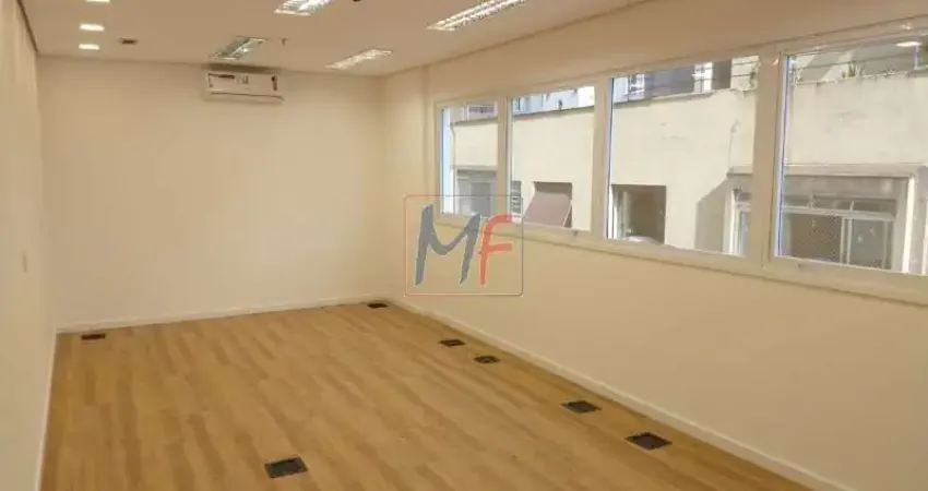 REF 13.316- Excelente Conjunto Comercial localizado no bairro Jardim Paulista, 31 m² de área útil,  1 banheiro, 1 vaga de garagem. Alugado.