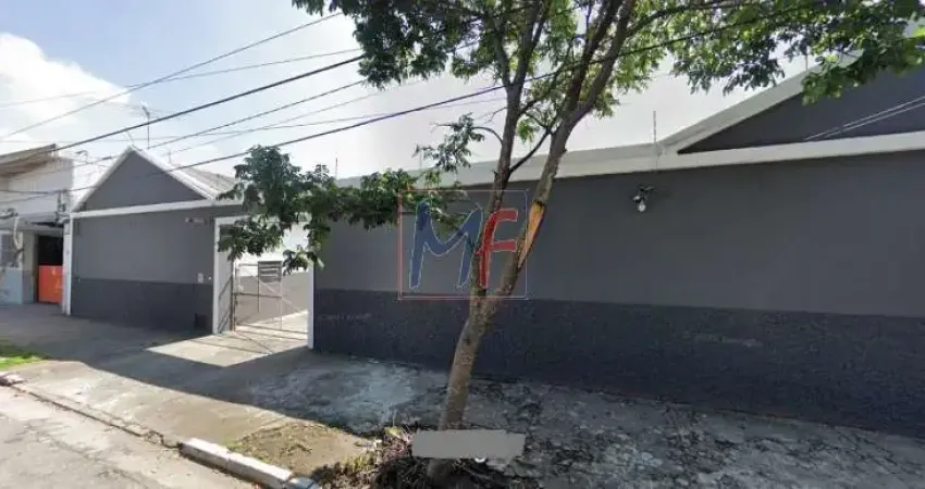 Excelente terreno belenzinho 1.132 m² e área construída 1.250 m², galpão em u, testada 30 mts, zoneamento zeu. não aceita permutas . aceita permutas. ref: 14.114 -