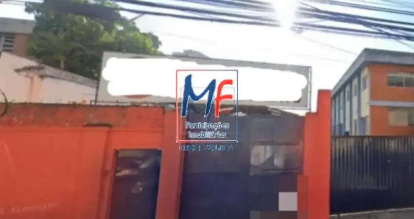 Excelente Terreno localizado no bairro Barra Funda, com 1.250 m² a.t., 801 m² a.c., 25 m testada, ZEM, analisa permutas. REF. 14.575 -