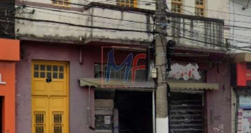 REF: 16.322 - Excelente imóvel comercial muito bem localizado na Vila Prudente, com 176 m² T. e 352 m² de área construída, testada de 8 m.