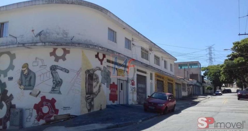REF 16.760 - Excelente prédio comercial à venda em Osasco, 452 m² a.u., com 4 salões comerciais no térreo e 2 residências na parte superior.