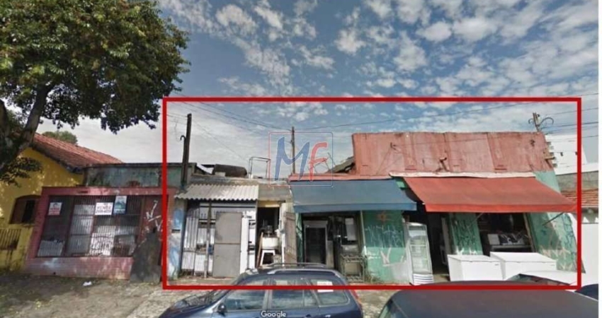 Excelente terreno na Vila Prudente, 655m² a.t., 211m² a.c., Zoneamento ZC, com saída para duas ruas (REF 17.187)