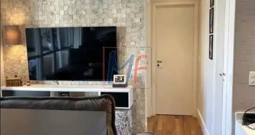 Excelente apto no Jd. Leonor Mendes de Barros, 70m² a.u.,  2 dormitórios (1 suíte), sala, cozinha, escritório, varanda, 1 vaga, lazer (REF 17.467)