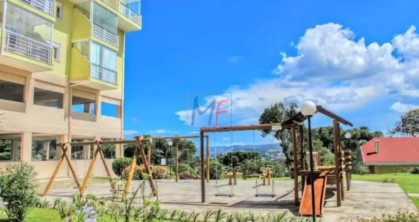 Excelente Apto em Campos do Jordão, no Morro do Elefante ,74 m² a.c., 2 dorms., (1 suíte), sala com lareira, varanda, 1 vaga. REF: 17.692
