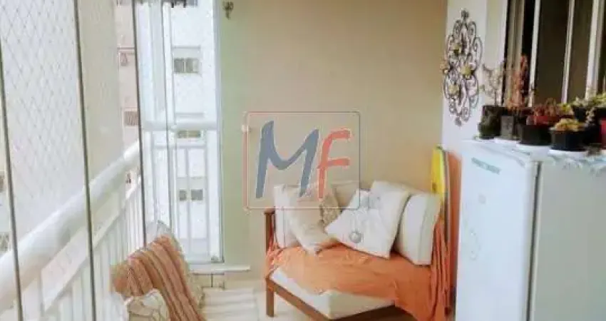 Apto na Chácara Santo Antônio, 95m² a.u., 3 quartos (2 suítes), sala, cozinha, área de serviço, varanda gourmet, 2 vagas e lazer (REF 17.716)
