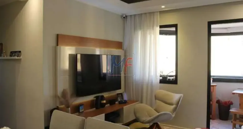 Excelente apto em Lauzane Paulista, 90m² a.u., 3 quartos (1 suíte), sala, cozinha, lavanderia, varanda, 2 vagas fixas, lazer (REF 17.878)