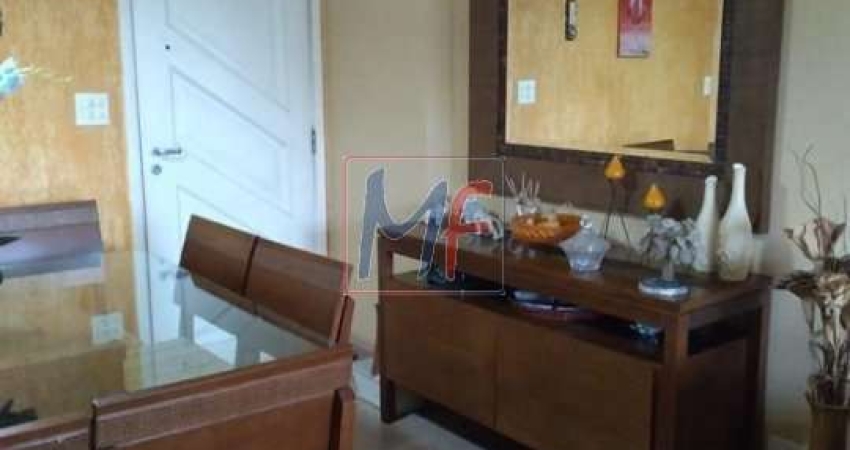 Excelente apto no Tremembé, 110m² a.u., 3 dormitórios, sala, cozinha planejada, lavanderia, 2 vagas. Aceita permuta (REF 17.881)
