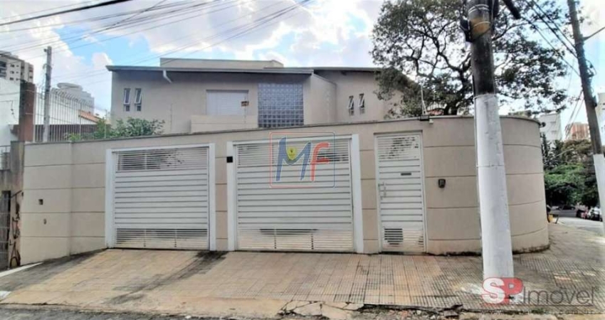 Ótimo sobrado na Água Fria, 460m² a.u., 5 quartos (4 suítes), sala, cozinha, escritório, lavanderia, churrasqueira, piscina, 3 vagas (REF 17.947)