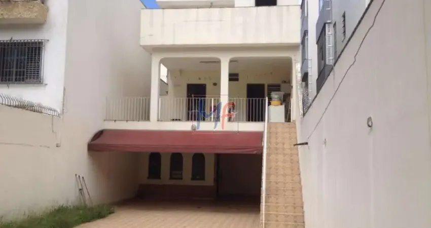Excelente sobrado no Jd. São Paulo, 298m² a.u., 4 quartos (2 suítes), 2 salas, cozinha, lavanderia, terraço, quintal, 15 vagas (REF 17.955)