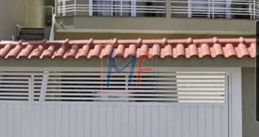Excelente sobrado no Tremembé, 127 m² a.u., 3 quartos (1 suíte), cozinha, sala, lavanderia, área gourmet, 3 vagas (REF 17.983)
