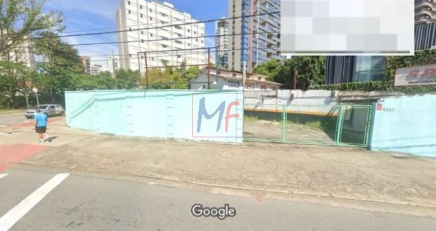 Excelente terreno no Jardim Paulistano com 373m² , 9 m ² a.c., testada  33m, Zoneamento ZM. Não aceita permutas (REF 18.023)