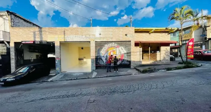 Excelente salão na vila amália (zona norte), com 40 m² a.u., pé direito de 4,5m, energia trifásica, porta automática (ref 18.226)