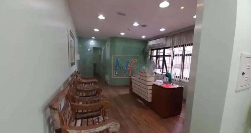 Excelente conjunto comercial na república, 319 m² a.u., recepção, salas, copa, 4 banheiros, móveis planejados, ar condicionado (ref 18.463)