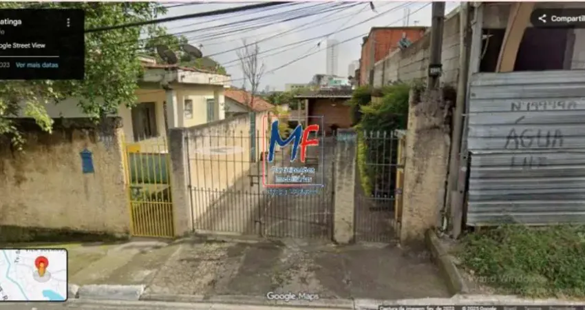 Excelente terreno vila princesa isabel, com 100 m² a.c, 2.286 m² a.t., testada 15,10 m, analisa permuta, zoneamento: zeis-1. estuda permuta financeira. ( ref 18.437 )
