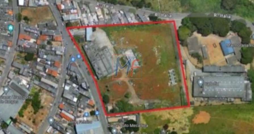 Excelente Terreno muito bem  localizado no bairro Bom Sucesso Guarulhos, área total  17.000 m² e testada 110 metros. REF: 18.543