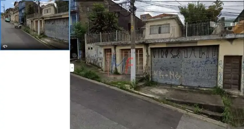 Excelente terreno na Penha de França, com 645 m² de área, testada de 15m e 43m de fundos, 226 m2 a.c. . Aceita 50 % em permutas. ZC.  (REF 18.619)