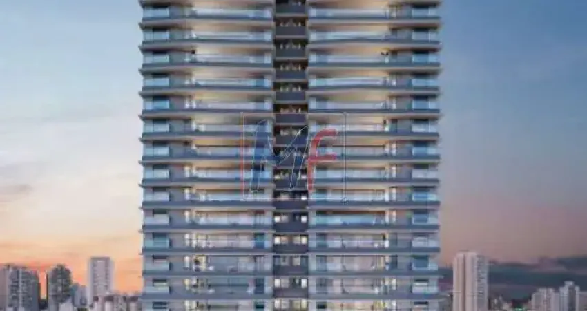 Excelente apartamento studio no Brooklin Novo, com 29m² a.u., 1 dormitório, sala, cozinha, banheiro, lazer (REF 18.713)