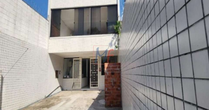 Excelente prédio comercial V.Ré, 396 m² a.c., 340 m² terreno , vestiário,  área de estoque, 6 vagas . ZM. Alugado.  (REF 18.730)