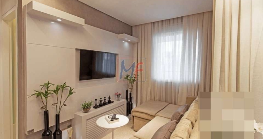 Excelente apto no Tatuapé, 70m² a.u., 3 dormitórios (1 suíte), sala, cozinha, lavanderia, terraço gourmet, depósito, 2 vagas, lazer (REF 18.811)