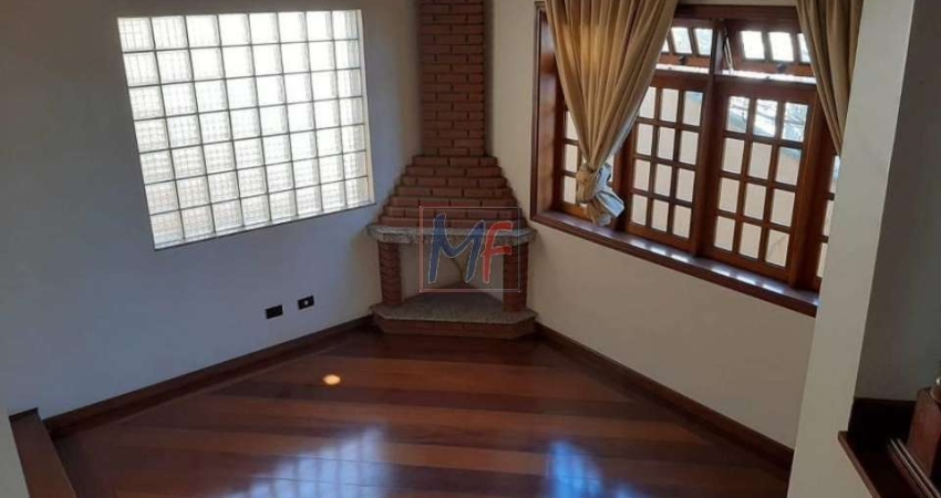 Belo sobrado Jd. Virginia Bianca, 350 m² a.u., 3 dormitórios (3 suítes), sala, cozinha, quadra, piscina, churrasqueira, 8 vagas, ZER  (REF 18.975)