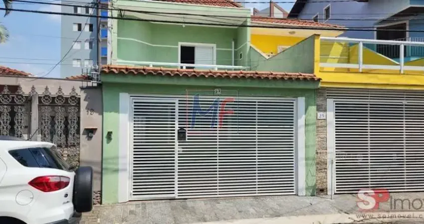 Excelente sobrado no Jardim São Paulo, com 190m² a.u., 3 dormitórios (1 suíte), sala, cozinha, lavanderia, churrasqueira, 2 vagas (REF 18.985)