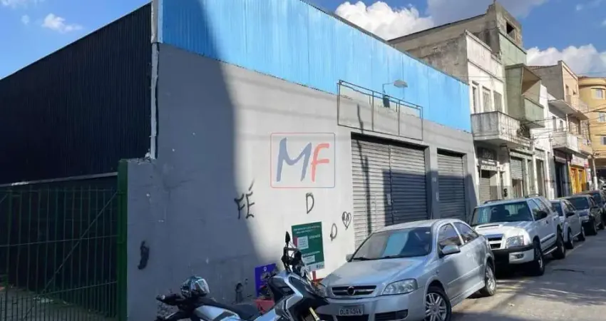 Excelente Galpão localizado no bairro Cambuci com área total de 780 m², Zoneamento ZM. Testada de 15 m. ótima localização!  Agende já a sua visita. REF: 19.016