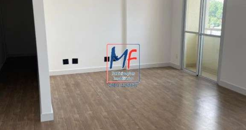 Lindo apto mobiliado 114 m²  2 dormitórios ( 2 suíte), 2 vgs,  2 por andar no bairro Centro Santo André. REF: 11.502