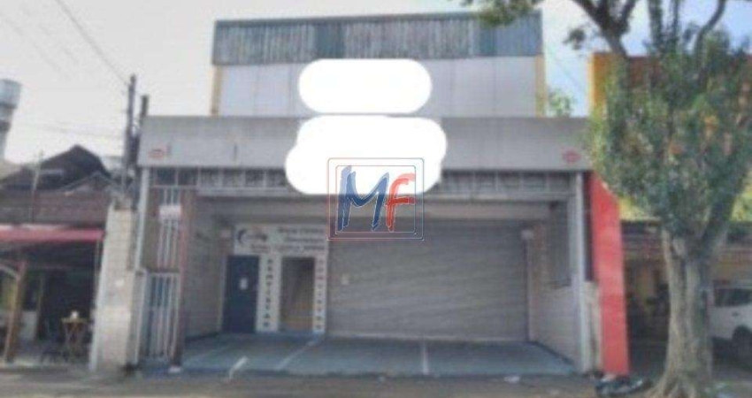 Excelente Salão Comercial no bairro da Vila Santa Teresa (zona Leste), com 128,10 m²  a.c., banheiros  REF: 19.471