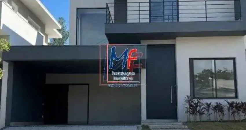 Excelente sobrado em cond. fechado em Vinhedo SP, 238 m² a.c., 3 dormitórios (3 suítes), sala, área gourmet, piscina, 2 vagas (REF 19.038)