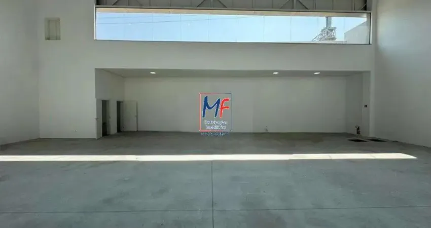 Excelente Galpão Comercial  Mauá, com 584 m²  a.c., 840 m² terreno,  vão livre  e 9mts de pé direito, vão livre. REF: 20.073