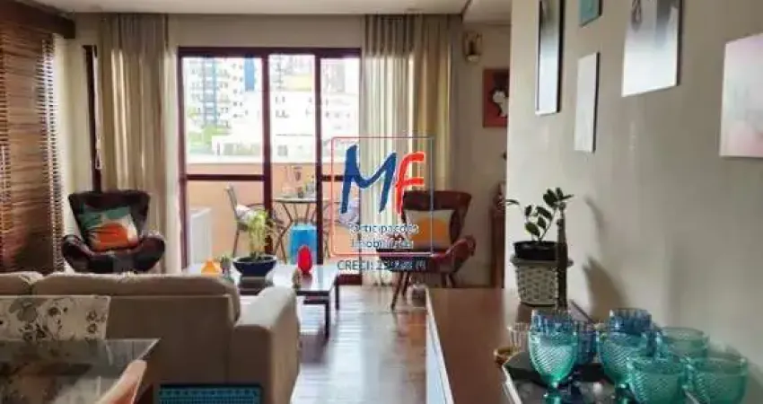 Excelente apto em santana/sp, 115m² a.u., 2 dormitórios (2 suítes), sala, cozinha, home office, varanda, dependência de empregada, área de serviço, 2 vagas (ref 20.031)