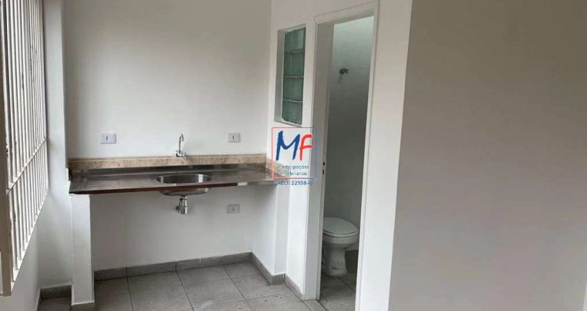 Excelente prédio comercial no Centro de Osasco SP, 221m² a.u.,  testada de 9,5 m, com dois pavimentos, cinco salas, cozinha, banheiros, 2 vagas (REF 20.225)