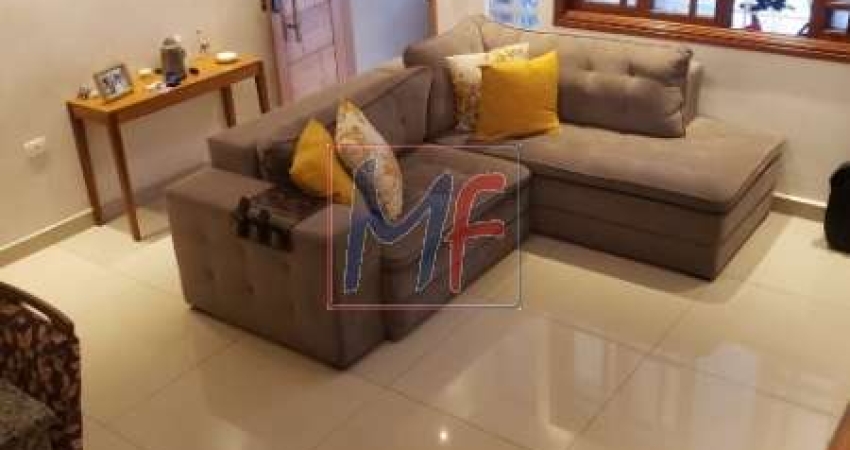 REF: 15.201 - Linda casa em cond. na Vila Mazzei, com 132 m² a.u., 3 suítes, cozinha, sala, lavanderia, armários embutidos, 2 vagas cobertas.