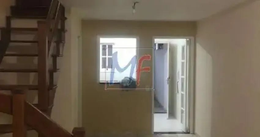 REF 16.710-Sobrado em condomínio no Jd. Leonor Mendes de Barros, 72 m² a.u., 2 quartos (1 suíte), 2 salas, cozinha, área de serviço e 1 vaga.