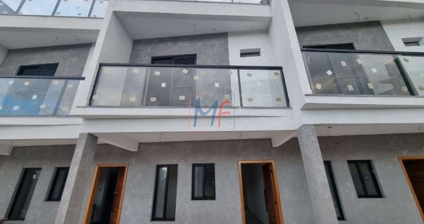 Excelente Sobrado em Condomínio bairro Massaguaçu, com 173 m²  a.u., 2 dorm, (2 suíte), terraço com vista para o mar ,1 vaga. REF: 17.884