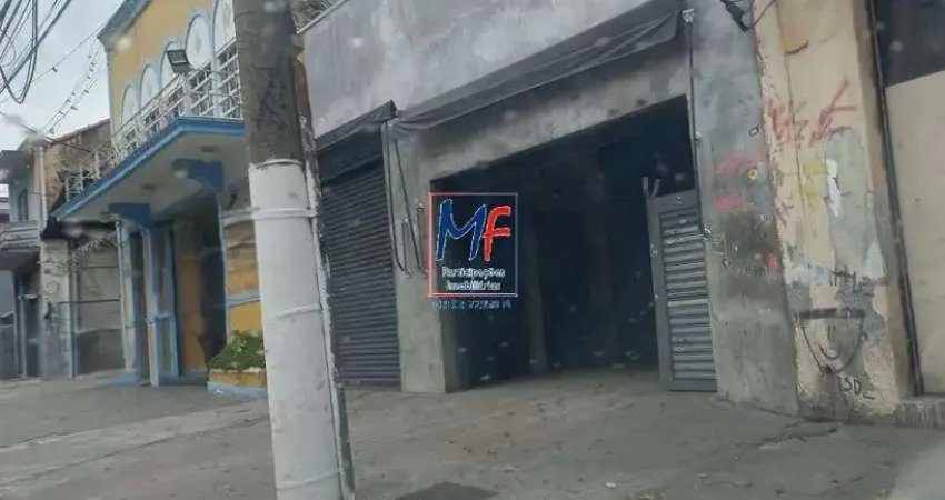 Excelente galpão na Barra Funda, com 200 m² a.u., terreno de 111 m2, ZEIS 3 , testada de 5,27 m , nas proximidades do Memorial da América Latina  ZEIS 3 .(REF 20.206)