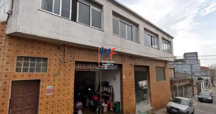 Excelente imóvel comercial no sacomã, 460 m² a.u., terreno com 292 m2, com dois salões e uma casa comercial, 2 vagas. zon. zm. prox. rodovia anchieta (ref 20.268)