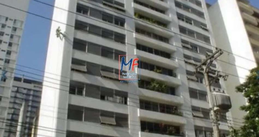 Excelente apto  Jd. Paulista,125m² a.u., 3 dorms.(1 suíte), sala, escritório, 2 vagas, lazer. Prox. Hospital S. Libanês (REF 20.441)