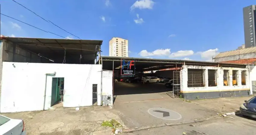 Excelente Terreno Tatuapé, com 546 m² de área de terreno, ótimo para uso residencial ou comercial. REF: 20.2466