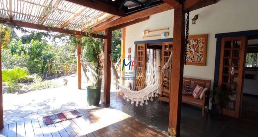 Excelente casa  Ilhabela, 345 m² a.c., 891 m² a.t., 3 suítes, escritório, elevador, piscina, espaço gourmet, 4 vagas REF 20.626