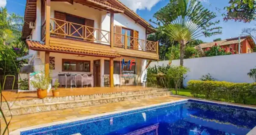 Excelente casa em ilhabela/sp, com 216 m² a.c., 450 m² a.t., 4 suítes, sala, lavanderia,  jardim, piscina, 2 vagas (ref 20.631)