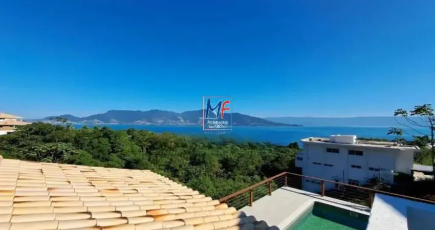 Excelente casa em cond. fechado em Ilhabela,  525 m² a.c., 1.382 m² a.t., 6 suítes, sala,  jacuzzi, piscina, 4 vagas (REF 20.607)