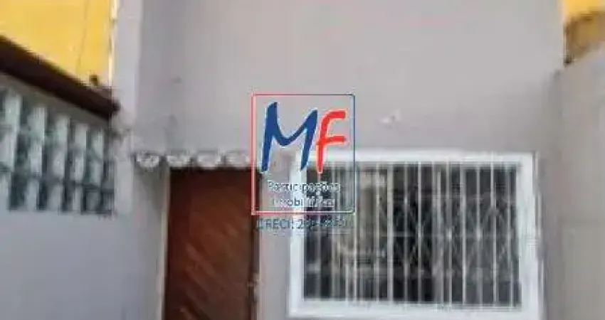 Excelente sobrado no Jardim 9 de Julho, 74m²a.c., com 2 dormitórios, sala, cozinha, lavanderia, lavabo e 1 vaga. REF: 20759