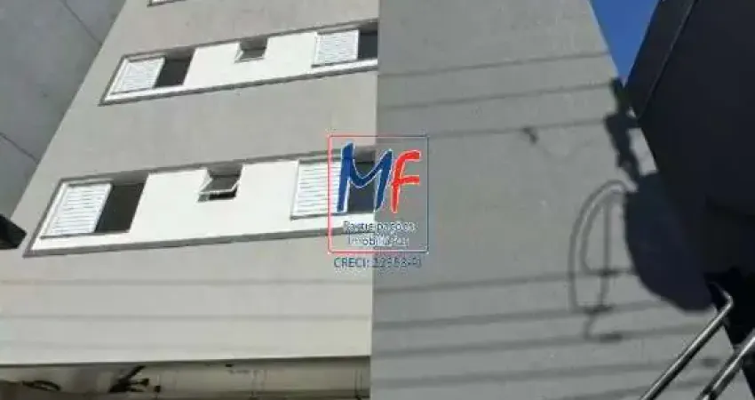 Excelente Apartamento V. Antonieta, 35m²a.c.,com 2 dormitório, sala e área de lazer no condomínio e 1 vaga. REF: 20788