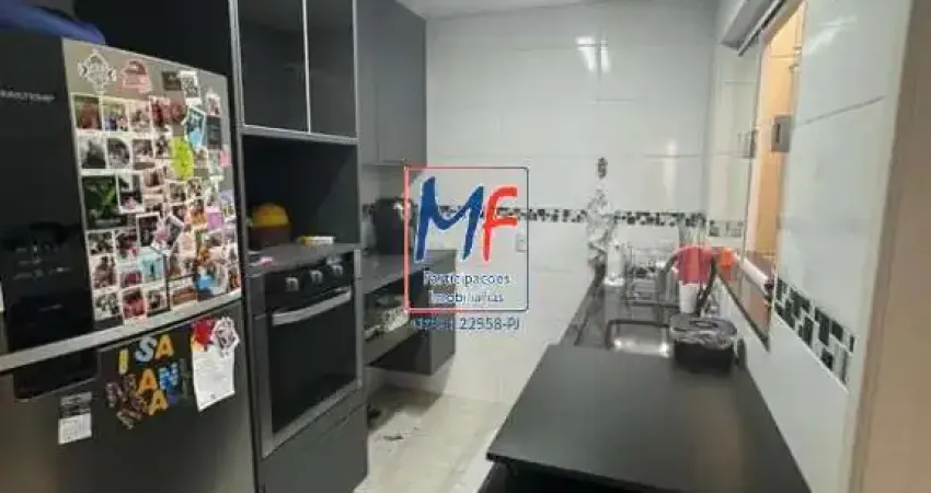Excelente sobrado em cond. fechado, com 50m² a.u., 2 dormitórios (2 suítes), sala, cozinha, área de serviço, 2 vagas. Prox. Av. Eng. Caetano Álvares (REF 20.834)