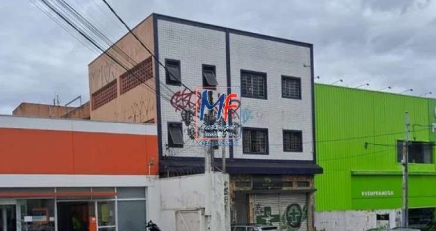 Excelente prédio comercial no Sapopemba, com 493 m² a.u.,  terreno 378 m2, testada 10 m, nas proximidades das Avenidas Ver. Abel Ferreira e Anhaia Mello (REF 20.898)