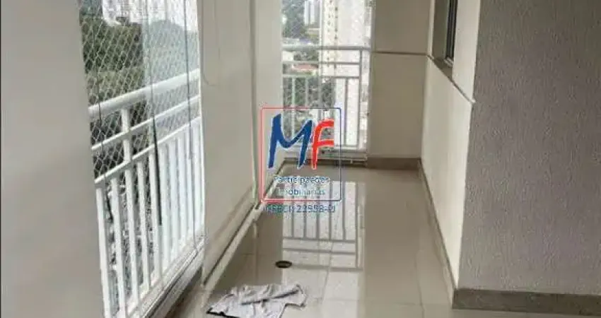 Excelente apto no Jardim Caboré, com 96m² a.u., 3 dormitórios (1 suíte), sala, cozinha, varanda, lavanderia, 2 vagas, lazer (REF 20.937)