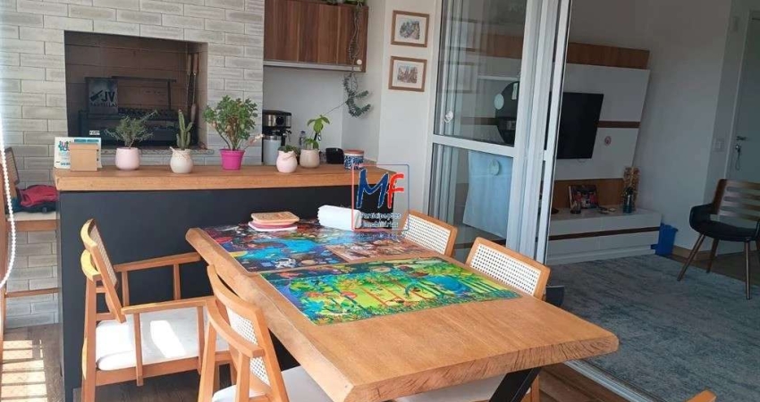 Excelente apto no Butantã, com 95m² a.u., 3 dormitórios (1 suíte), sala, cozinha, varanda gourmet envidraçada, moveis planejados,  2 vagas, lazer. Prox. USP (REF 20.965)