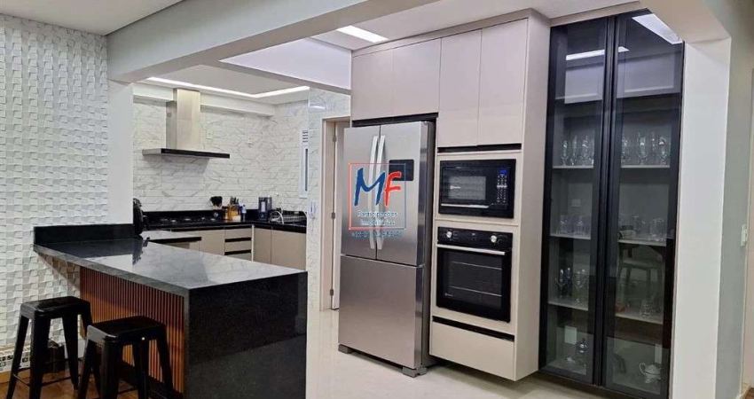 Excelente apto na Vila Irmãos Arnoni, com 130m² a.u., 3 dormitórios (1 suíte), sala, cozinha, varanda gourmet, 2 vagas, lazer. Prox. Rua São Cleto (REF 21.002)