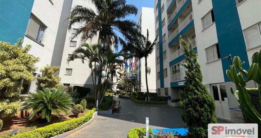Excelente apto na Vila Guilherme, com 55m² a.u., 2 dormitórios, sala c/ 2 ambientes, cozinha, área de serviço, varanda, 1 vaga, lazer (REF 21.033)